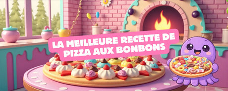 pizza aux bonbons