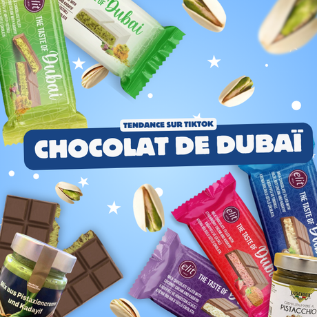 Image collection : chocolat de dubaï