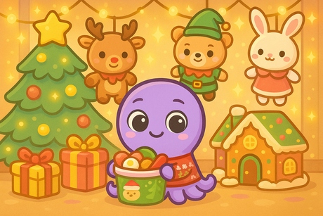 Peluche de Noel CandyMix