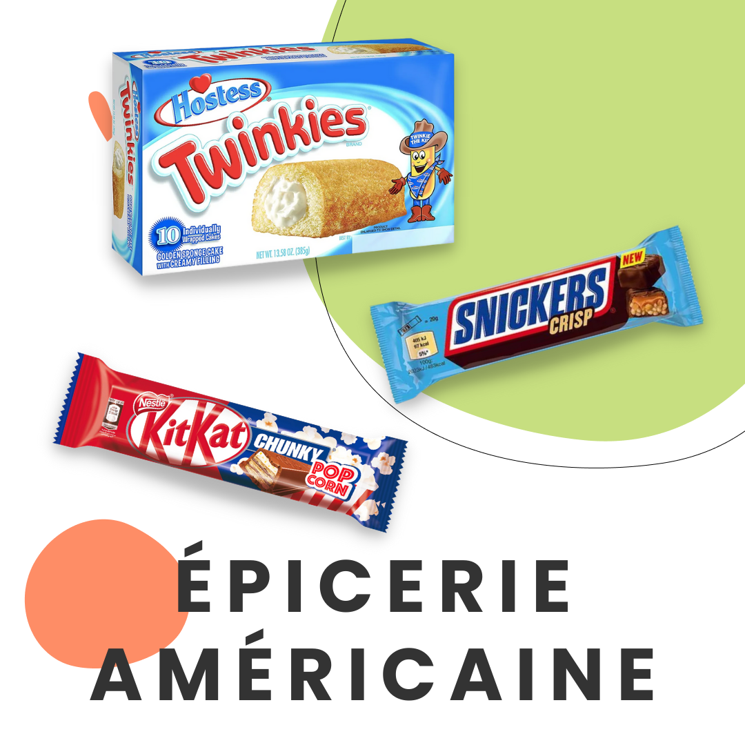 Épicerie américaine sucrée