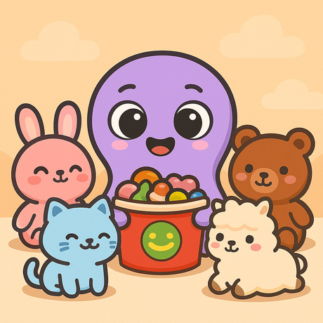 Peluches Kawai CandyMix