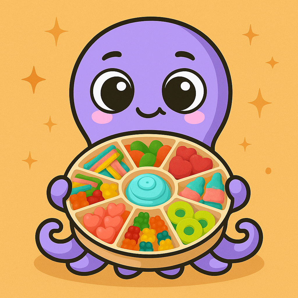 Plateau de bonbons CandyMix