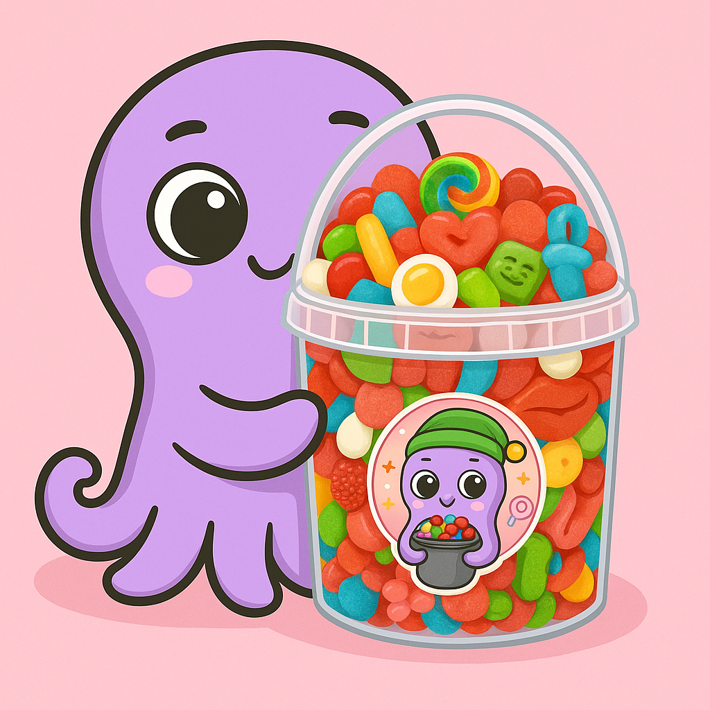 Seaux de bonbons