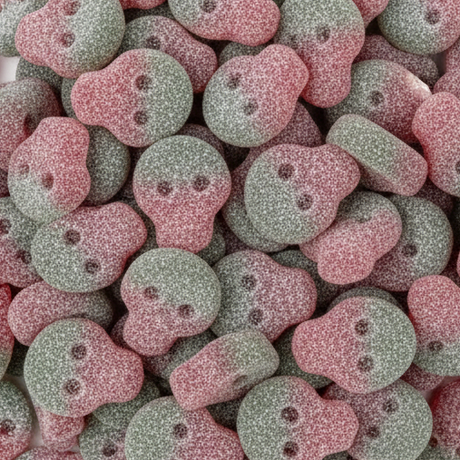 bonbons suédois crâne pastèque