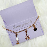 Bracelet | Starlette | 3 Charms