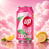 7Up Pink Lemonade Zero 330 ml