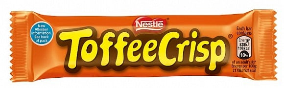 Nestle Toffee Crisp 38 g - chocolat américain