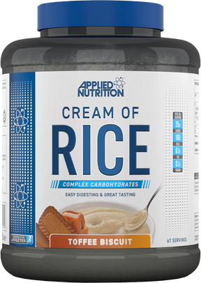 Applied Nutrition Cream of Rice 2000g Toffee Biscuit