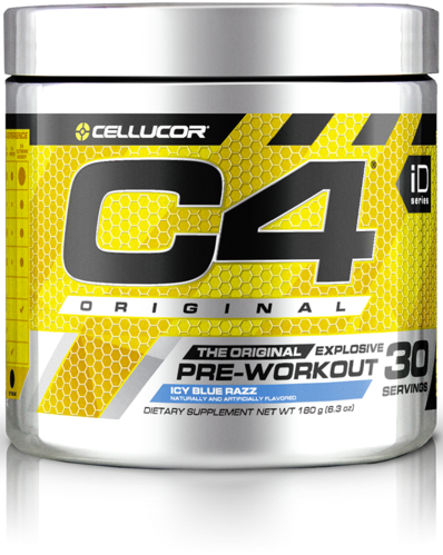 Cellucor C4 Original Pre-workout 30 servings Icy Blue Razz