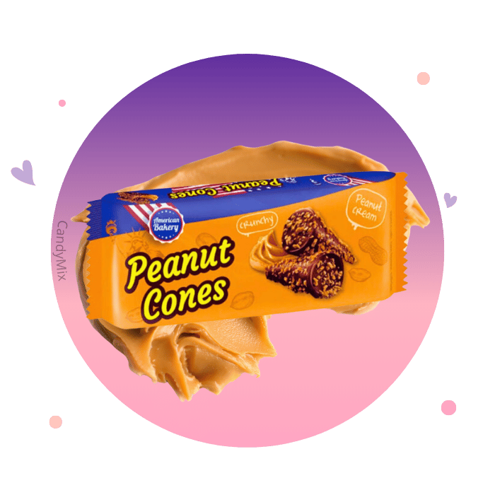 American Bakery - Peanuts Cones