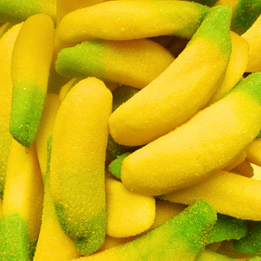 bonbon banane fourrée