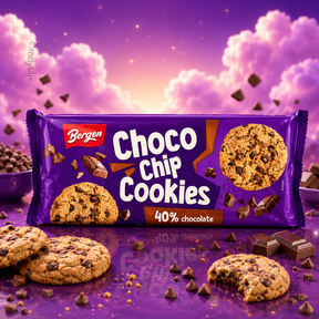 Image Bergen Choco Chip Cookies 40% Chocolate