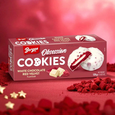 Cookies White Chocolate Red Velvet - Bergen