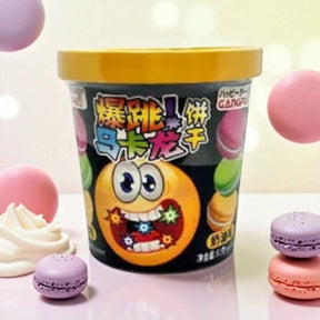 Cremiger explosiver Macaron-Keks