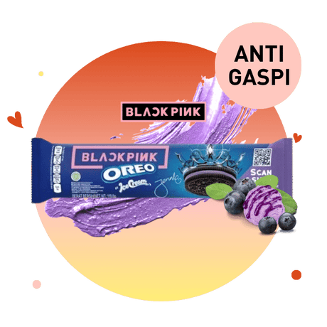 BlackPink Oreo Ice Cream Blueberry Édition limitée - Anti Gaspi (DDM dépassée)