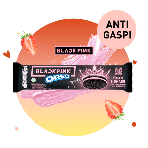 BlackPink Oreo Strawberry Creme Édition Limitée - Anti Gaspi (DDM dépassée)