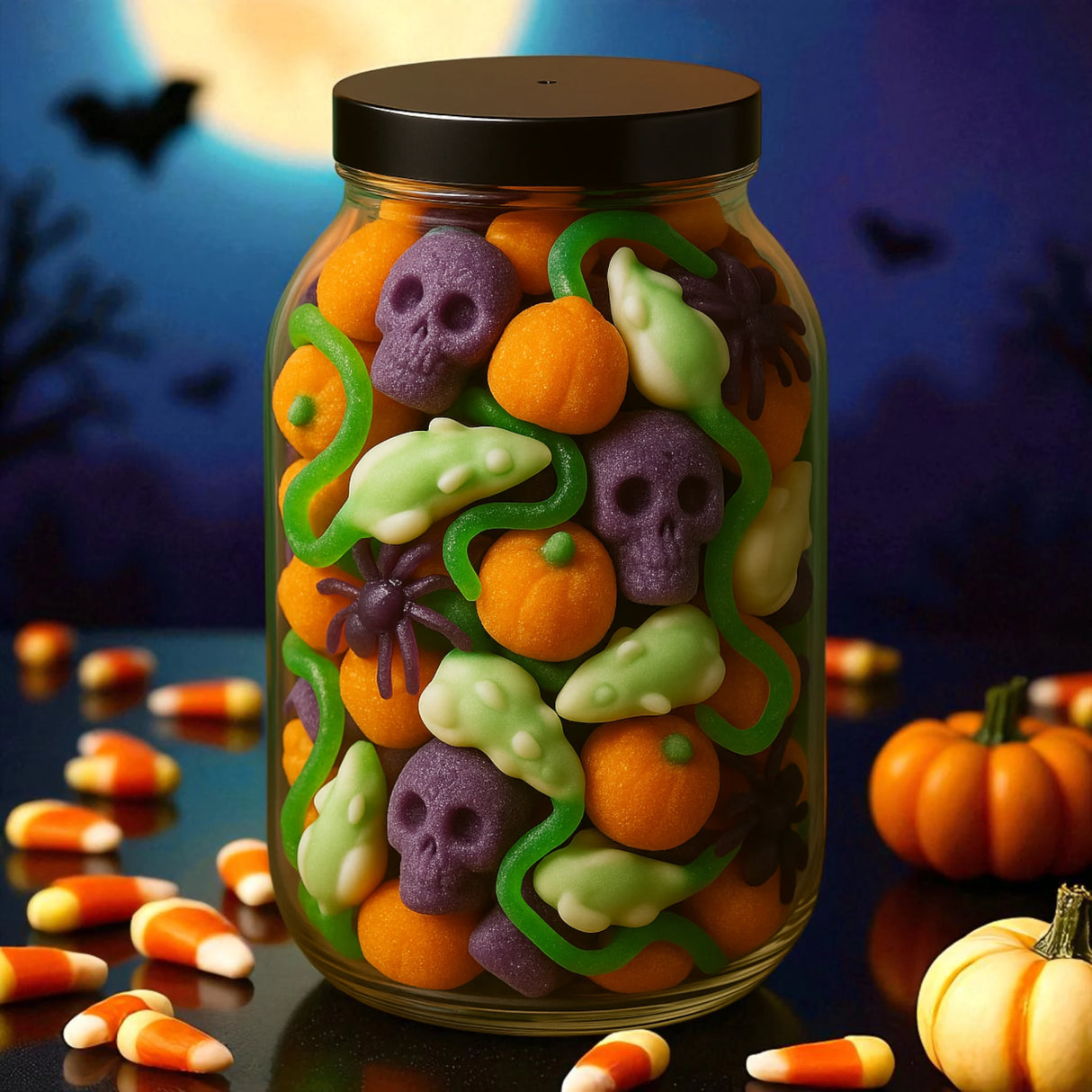 Bonbonnière Couleurs d'Halloween 2.5kg