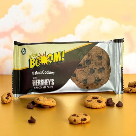 Cookies with Hershey's chocolate chips - it's a boom