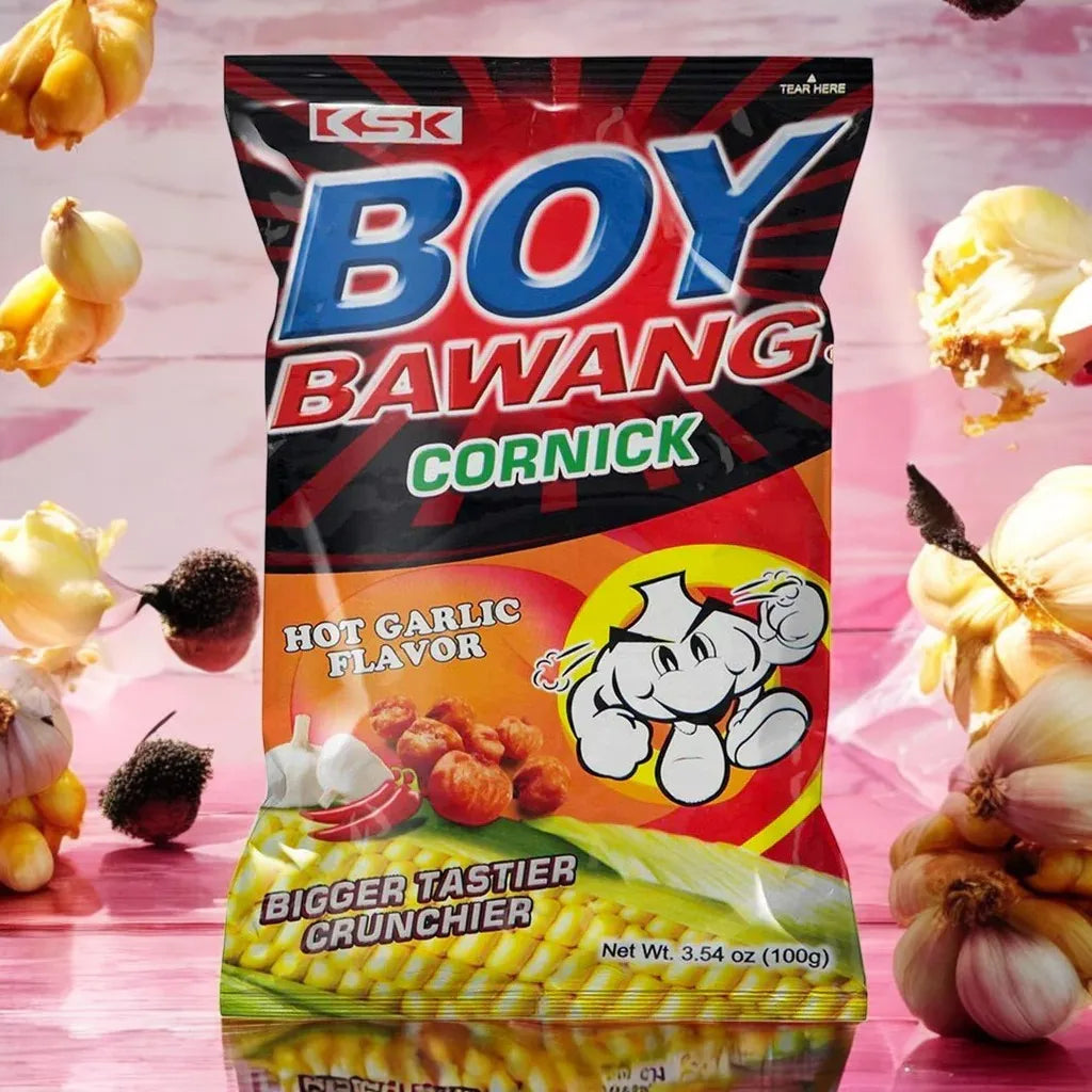 Boy Bawang Cornick Hot Garlic Flavor