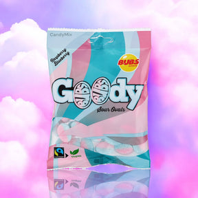 Bubs Goody Sour Ovals Framboise & Myrtille