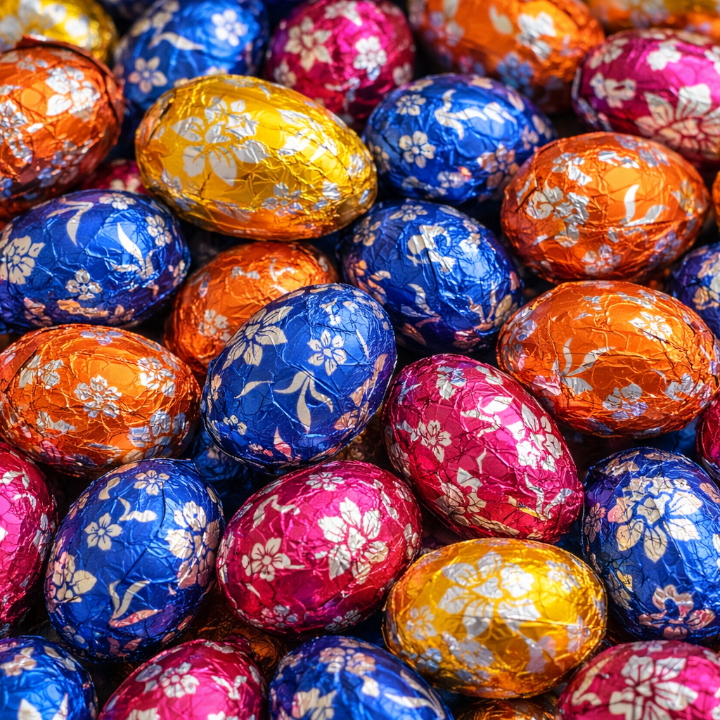 🍫 Oeufs de Pâques au chocolat au Lait Assortiment Couleurs