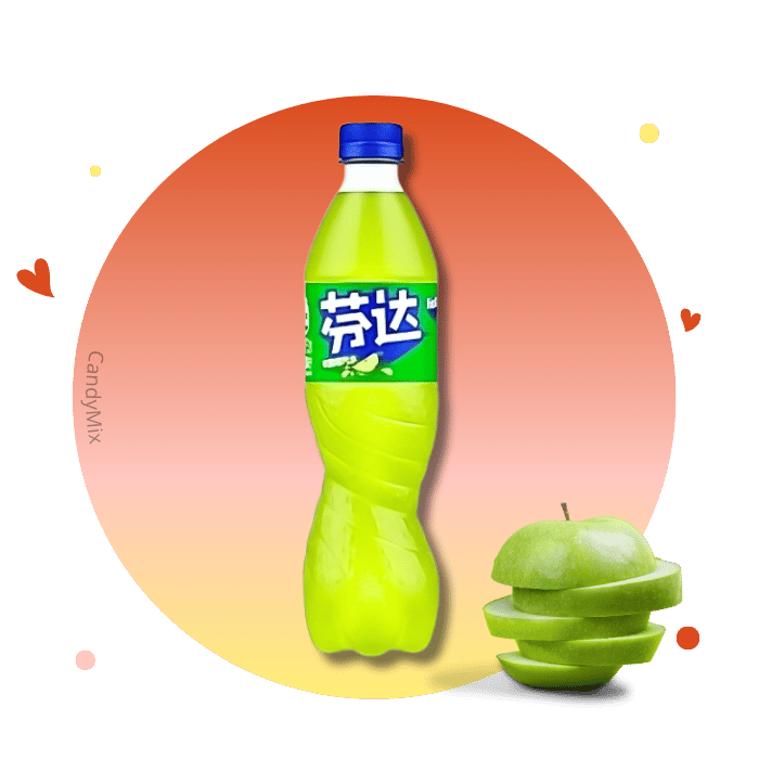 Fanta Pomme Bottle (Chine)