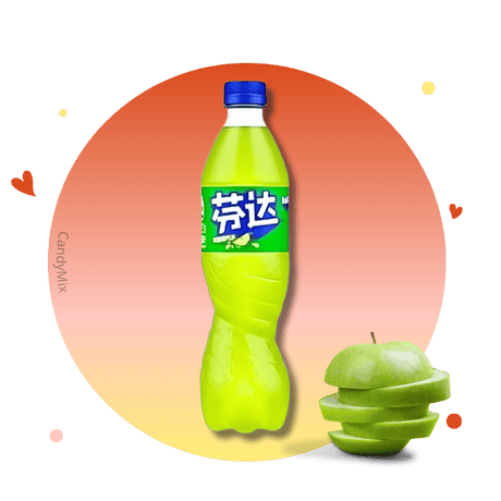 Fanta Pomme Bottle (Chine)