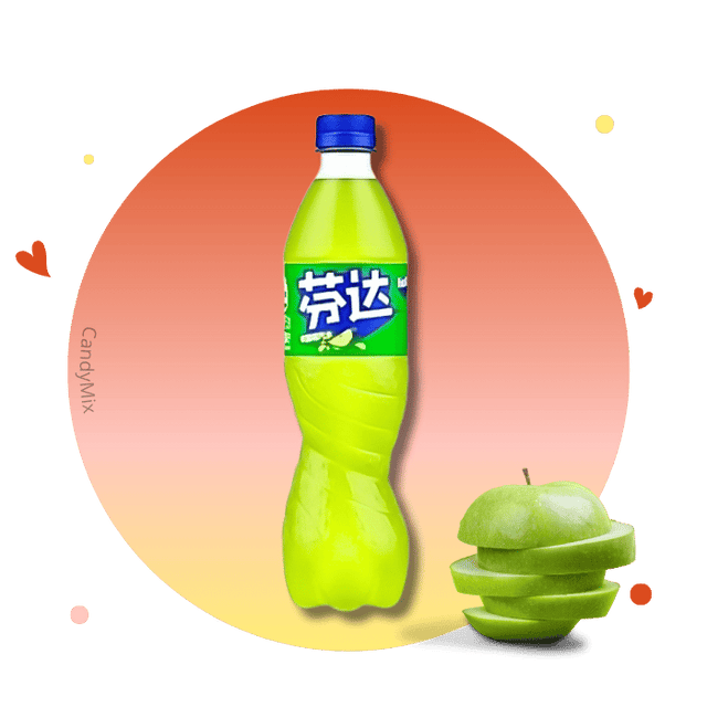 Fanta Pomme Bottle (Chine)