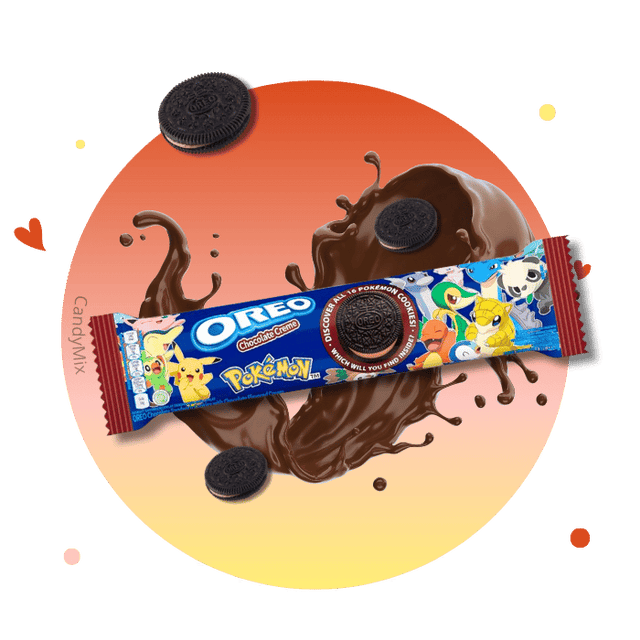 Oreo Pokemon Chocolat