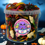 Halloween-Süßigkeiteneimer-Bild
