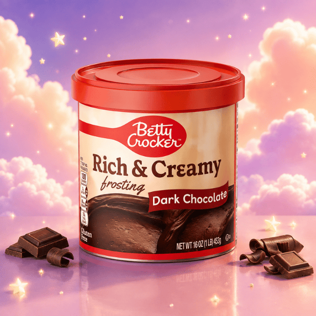 Betty Crocker Frosting Dark Chocolate 453g