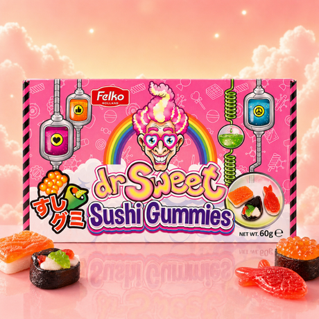 Image de bonbon en forme de sushi