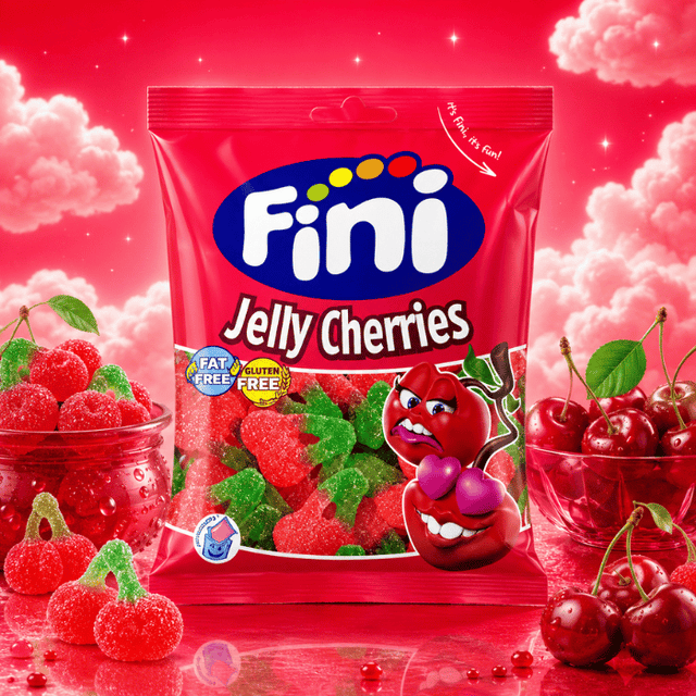 Fini Cerises Fizz Halal 90g
