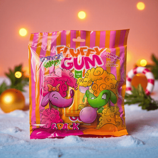 Funlab Fluffy Gum Cotton Candy