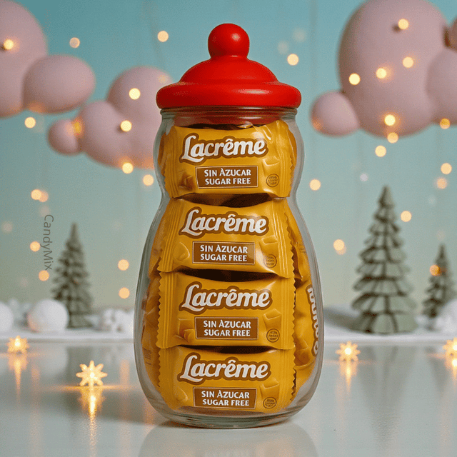 Bonbonnière Bonhomme de Neige Lacrême Toffee (400g)