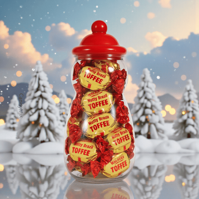 Bonbonnière Bonhomme de Neige Walkers Nutty Brazil