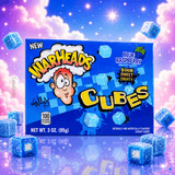 Warheads Cube New Sour Fruity Raspberry Favor
