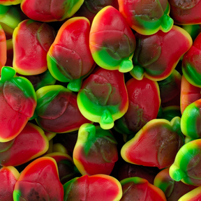 Caramelos de mango rellenos