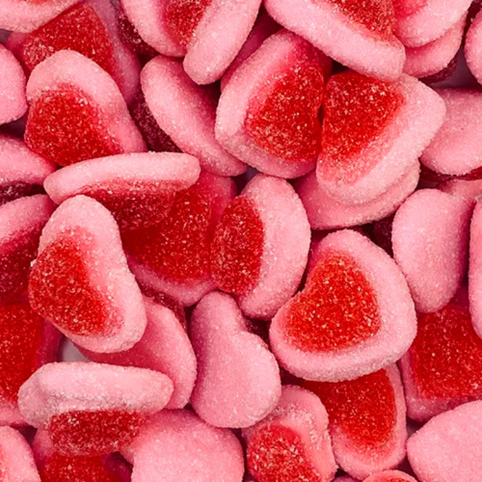 Coeur Fraise Sucré - Vidal (100g)