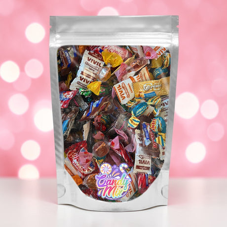 Image Mix de bonbons sans sucre emballés