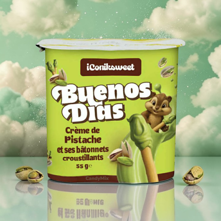 Buesnos Dias Crème de Pistache et ses bâtonnets