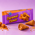 Cône caramel