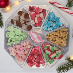 Weihnachts-Süßigkeiten-Tablett