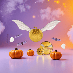 Goldener Schnatz mit Ton – 22 cm