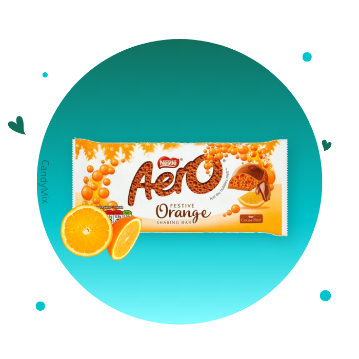 Nestlé aero festivo naranja