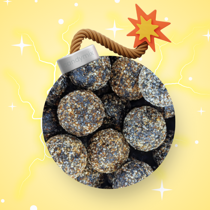 Boules Zombie Bombz (50g) Bonbons les plus acides du m CandyMix