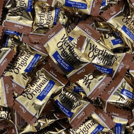 Bonbons au Chocolat - Werther's - Bonbons sans sucre - (100g)