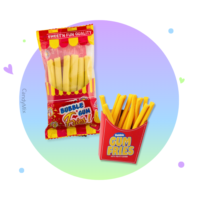 BubbleGum Fries - Frites Gum