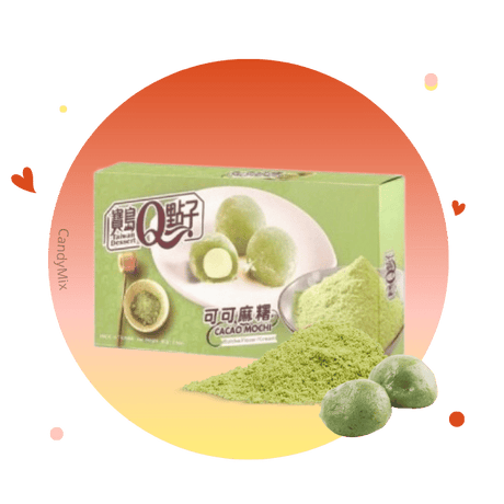 Mochi cacao matcha