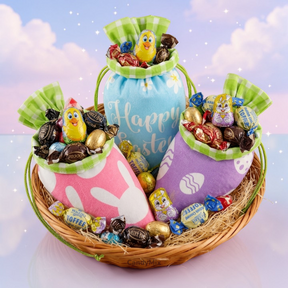 Hotte Carotte de Pâques - Chocolats de Pâques 200g